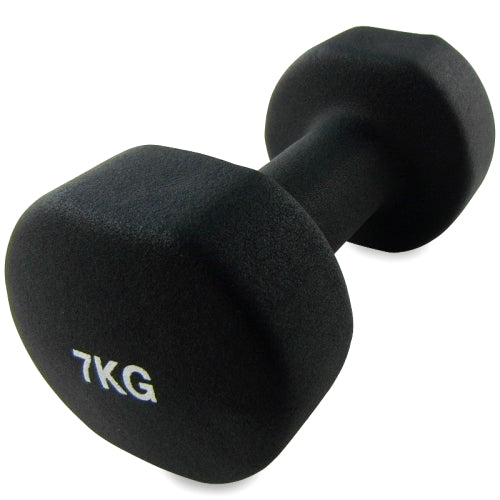 Håndvægt 7 kg aerobic (sort)