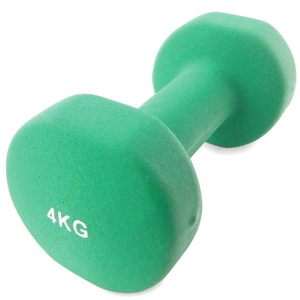 Håndvægt 4 kg aerobic grøn