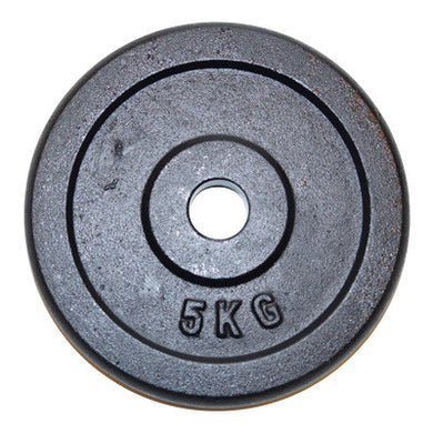 Vægtskive i jern - 5 kg (30 mm)