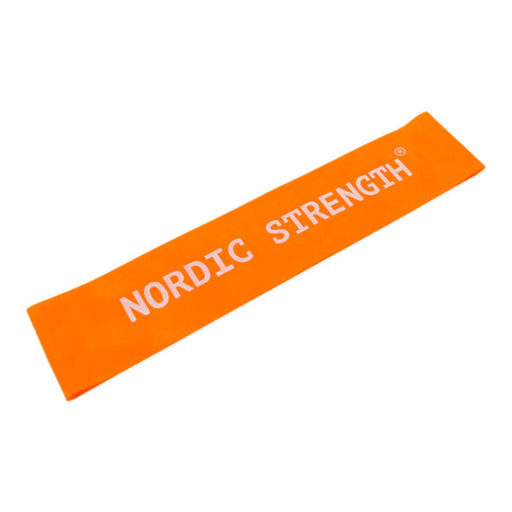 Træningselastik fra Nordic strength - Ekstra let & Orange